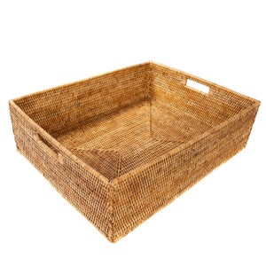 Artifacts Rattan Rectangular Basket