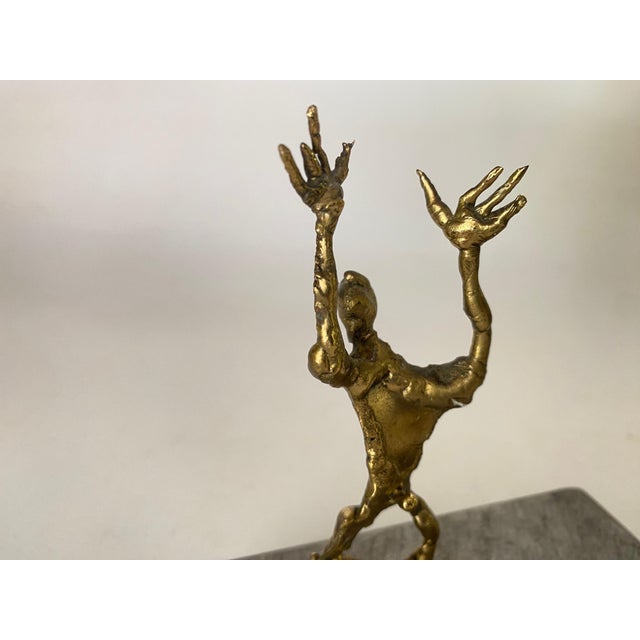 Brass Sculpture in Brass and Aluminium by Tossello, 1999 For Sale - Image 11 of 15