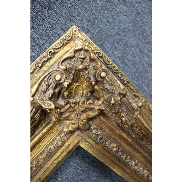 Oversized Ornate Gilded Frame Chairish