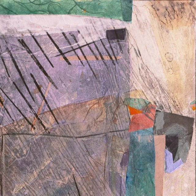 Paper 'Oberon, Series 1' by Barbara Johnson, Instituto Allende, Carmel Art Association, National Association of Women Artists, La Jolla For Sale - Image 7 of 10