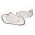 Pair of Murano glass dishes as centrepieces, Italy Late 20th century For Sale