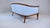 French Directoire Style Sofa, Hand Carved Cherry, Light Blue For Sale - Image 9 of 18
