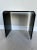 Vintage 1980’s Black Acrylic Stool /Bench For Sale - Image 10 of 12