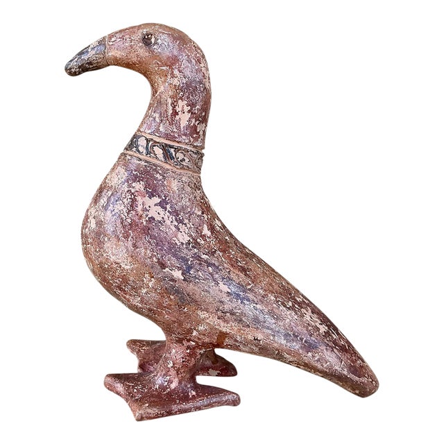 1970s Iron Duck Sculpture For Sale