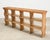 19th C. French Country Pine Farmhouse Cupboard Shelf Étagère 7 Ft For Sale - Image 9 of 15