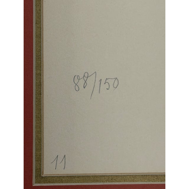 Figurative Louis Icart Limited Edition 'La Lettre D’Amour' Print, Signed For Sale - Image 3 of 11