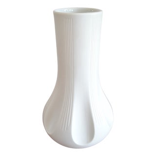Bisque Porcelain Vase by Heinrich Fuchs for Hutschenreuther, 1970s For Sale