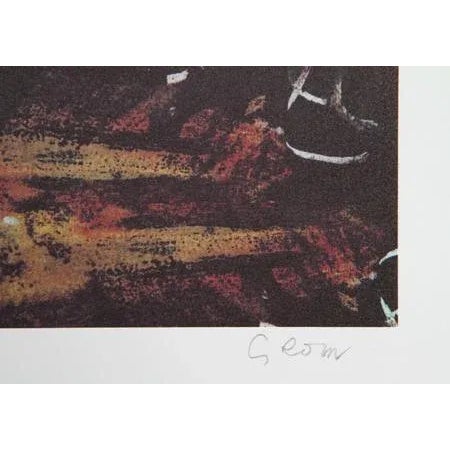Artist: Bogdan Grom, Italian (1918 - ) Title: Homage to Brueghel Year: circa 1979 Medium: Lithograph, signed and numbered...