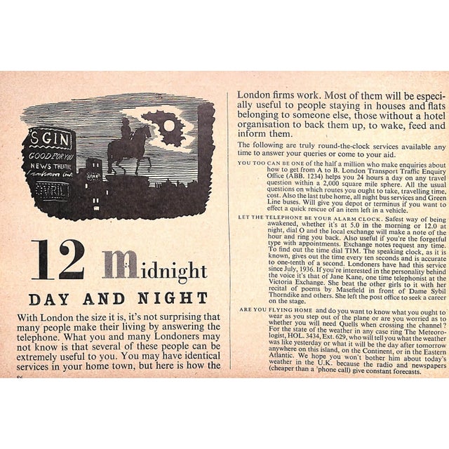 "London Night and Day" 1953 Lambert, Sam [Edited By] For Sale - Image 9 of 9