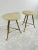 Mid-Century Modern Set of Mid-Century Brass Stools in the style of Paolo Buffa, 1950s For Sale - Image 3 of 10