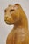 Mid 20th Century Vintage Mid Century Modern Solid Carved Wood Cat Art Sculpture For Sale - Image 12 of 12