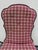 2020s Set of 4 Custom Upholstered Burgundy Geometric Velvet Dining Chairs For Sale - Image 5 of 8