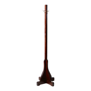 Antique Wooden Coat Rack For Sale