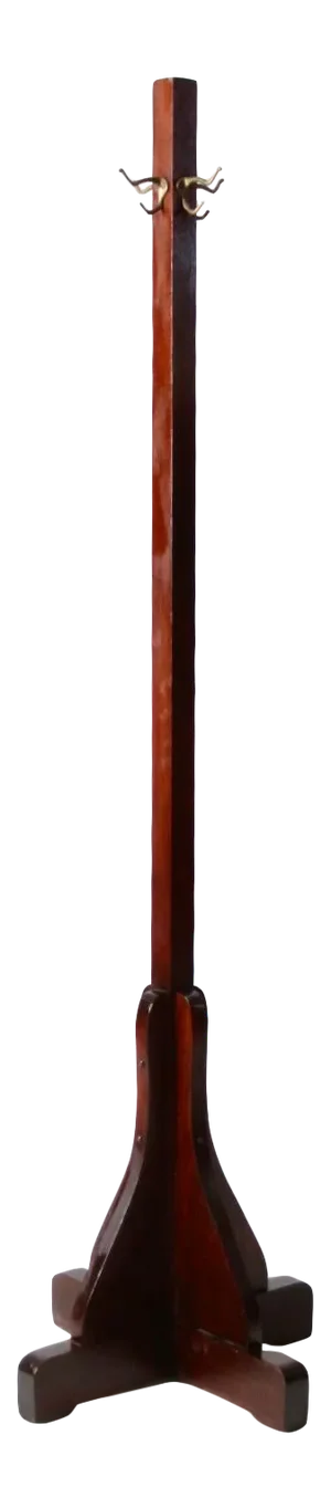 Antique Wooden Coat Rack