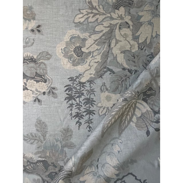 Anna French Af9642 Fairbanks Spa Blue Fabric 3 3/8 Yards For Sale - Image 4 of 7