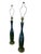 Mid-Century Modern 1960s Mid-Century Modern Royal Haeger Green Drip Glaze Lamps - Set of 2 For Sale - Image 3 of 12