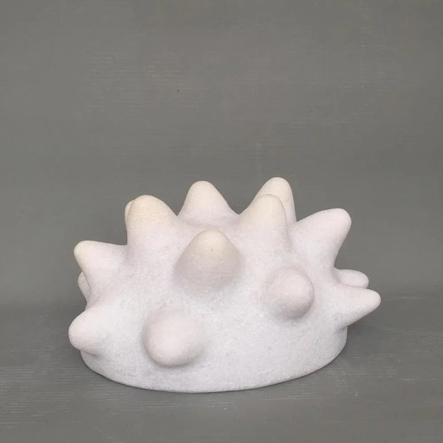 Contemporary Hand Carved Marble Sculpture by Tom Von Kaenel For Sale - Image 3 of 5