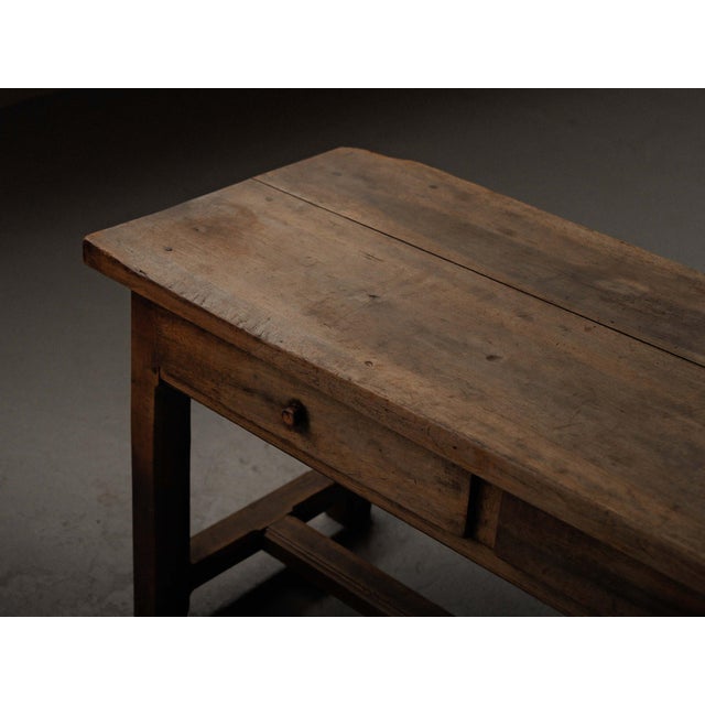 Antique French Oak Worktable, 1890s For Sale - Image 14 of 18