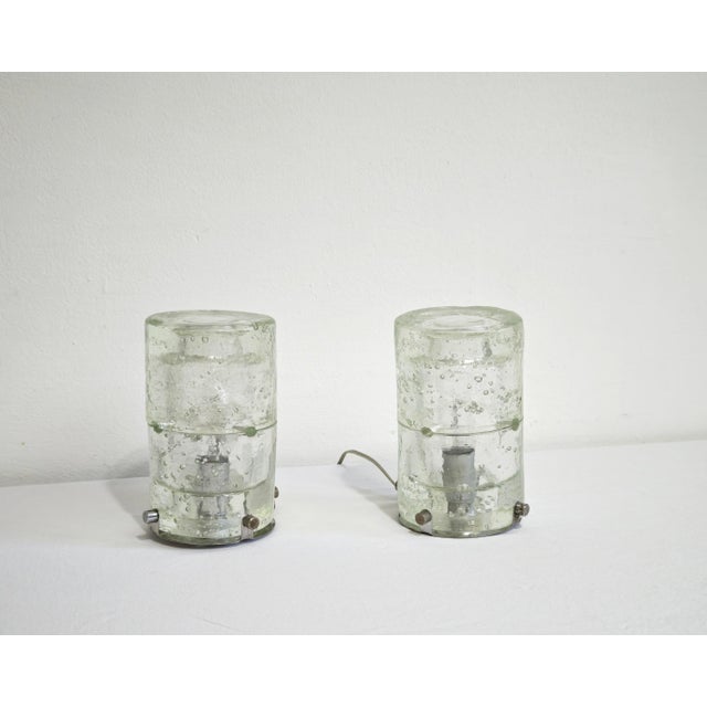 Murano Glass Wall Lamps by Albano Poli for Poliarte, 1960, Set of 2 For Sale - Image 6 of 15