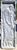 Sculpture of Stele, Alxenor of Orcomeno, 20th Century, Plaster For Sale - Image 3 of 6
