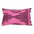 Pink Kilim Rug Lumbar Pillow Cover For Sale