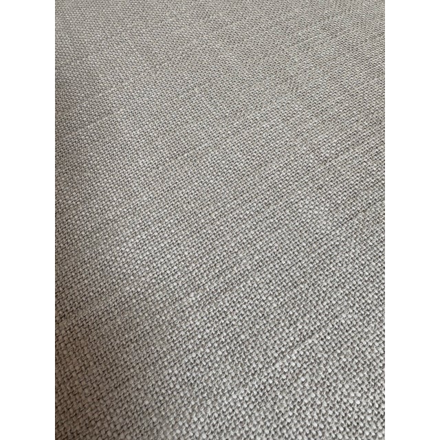 Dove Gray Restoration Hardware Leigh Armless Counter Stools - Set of 4 For Sale - Image 8 of 10