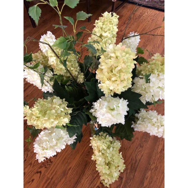 Ndi Silk Hydrangea Floral Arrangement Chairish
