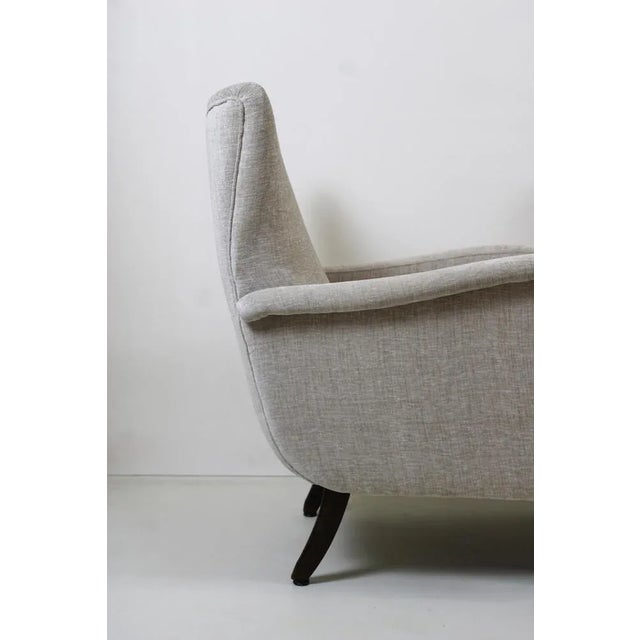 Brown Set of Vintage Armchairs, 1950s For Sale - Image 8 of 11