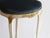 Baroque Vintage French Louis XV Style Wooden Chair with Blue Velvet, 1960s For Sale - Image 3 of 9