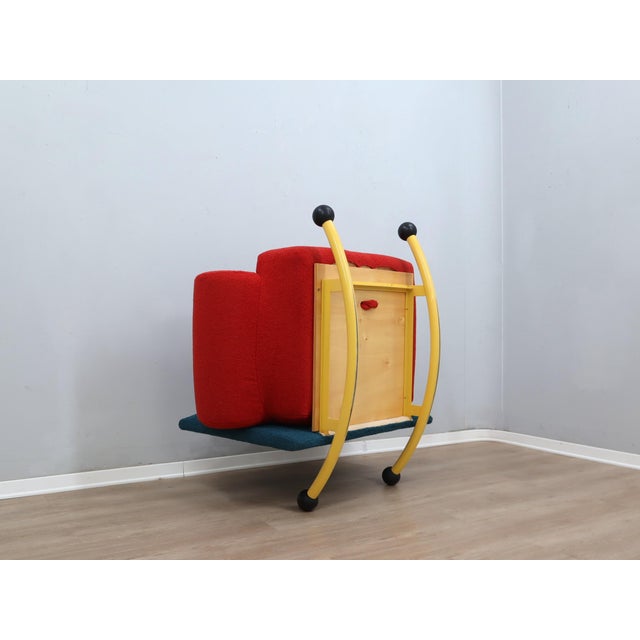 Topolino Rocking Chair by Seveso & Trezzi for Felice Rossi, 1980s For Sale - Image 6 of 13