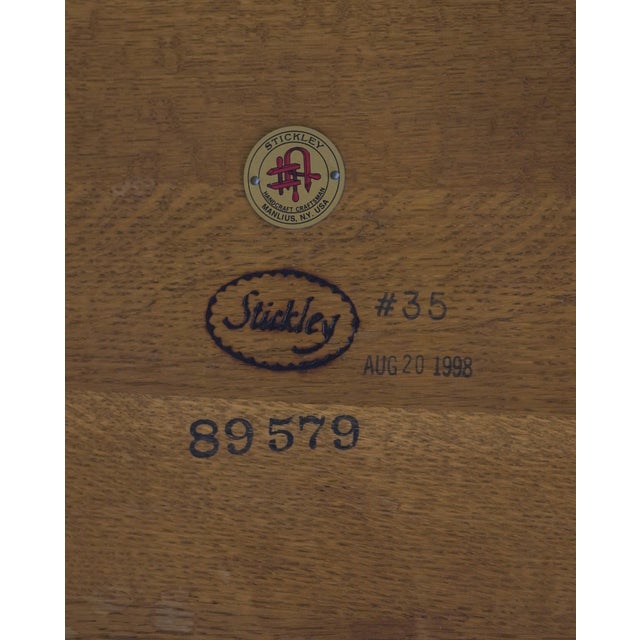 Stickley Mission Oak Tile Top Coffee Cocktail Table For Sale - Image 14 of 14