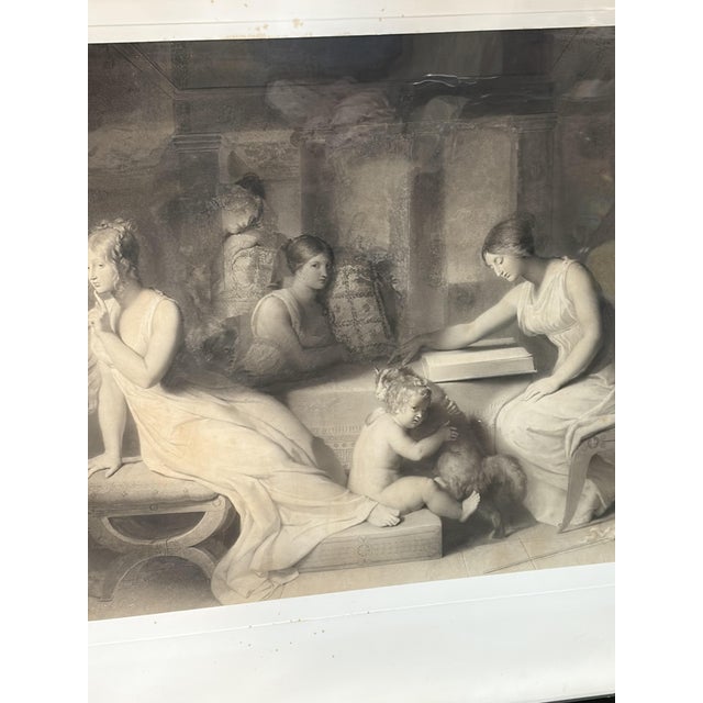 After Kauffman, Cornelia, Madre dei Gracchi, 19th Century, Engraving For Sale - Image 3 of 11