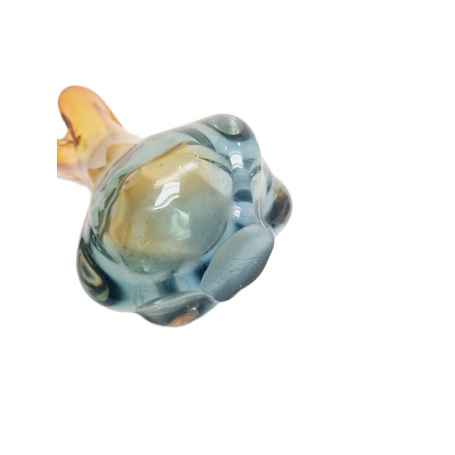 Glass Vase by J. Hospodka for Chribska Glassworks, Former Czechoslovakia, 1960s For Sale - Image 7 of 9