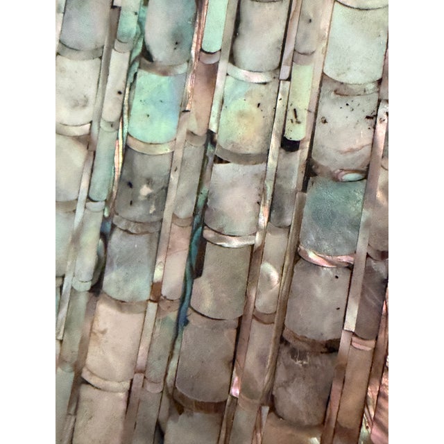 Shell 1960s Monumental Mother of Pearl Korean Jewelry Box For Sale - Image 7 of 12