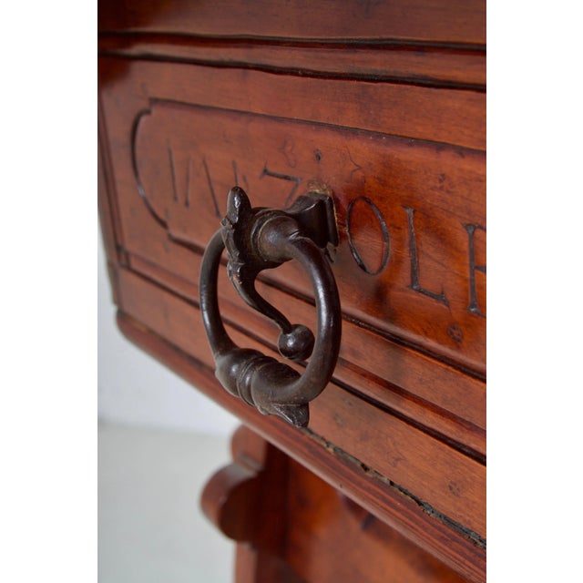 18th Century 18th Century Swiss Bankers Merchant Table For Sale - Image 5 of 13