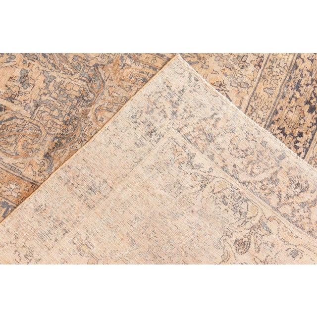 Early 20th Century Oversized Antique Persian Kirman Rug For Sale - Image 5 of 5