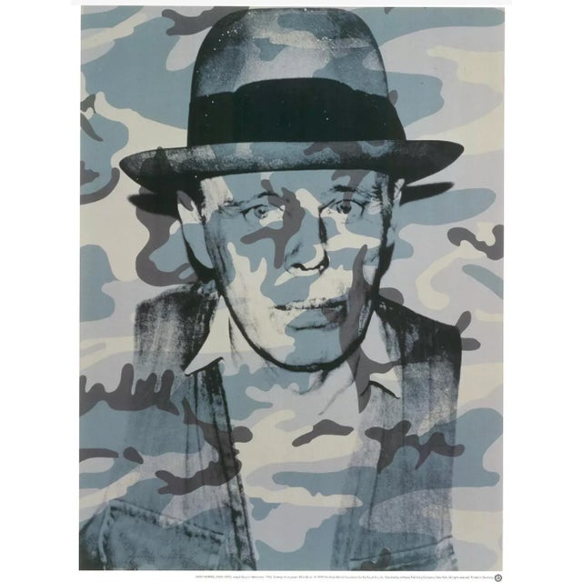 1986 Andy Warhol Foundation Joseph Beuys Lithograph For Sale