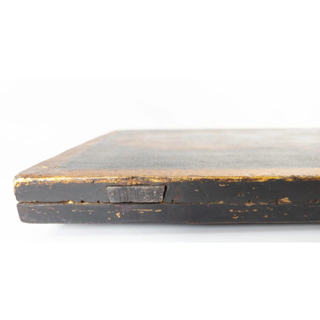 Russian or Greek Religious Christian Wood Icon For Sale - Image 12 of 13