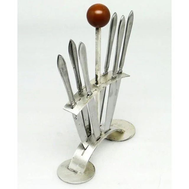 Art Deco Spice Rack from WMF, Germany, 1950s, in Very Good conditions. Designed 1950 to 1959 This piece has an attribution...