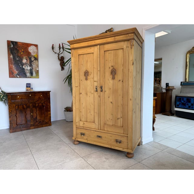 Art Nouveau Farmhouse Styrian Cupboard For Sale - Image 10 of 10