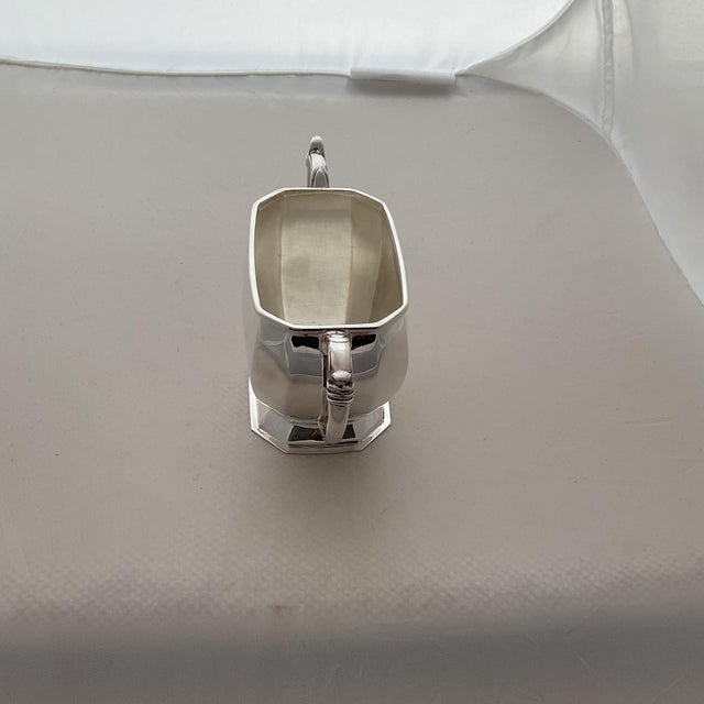 1980s Quality Silver Plated Sugar Bowl, Plain For Sale In New York - Image 6 of 17