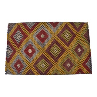 Vintage Small Decorative Rug For Sale