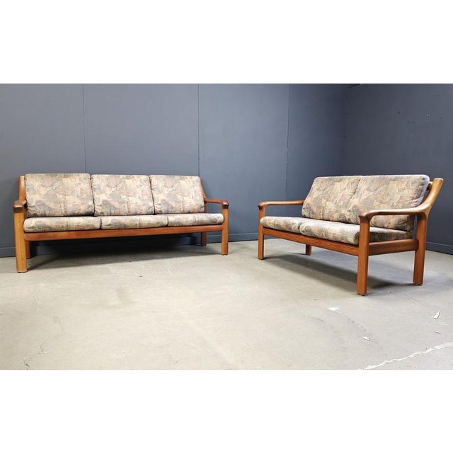 Mid-Century Scandinavian Sofa Set, 1970s, Set of 4 For Sale - Image 6 of 18