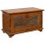 Mid 20th Century Indonesian Vintage Wooden Blanket Chest with Carved Foliage and Floral Motifs For Sale - Image 13 of 13
