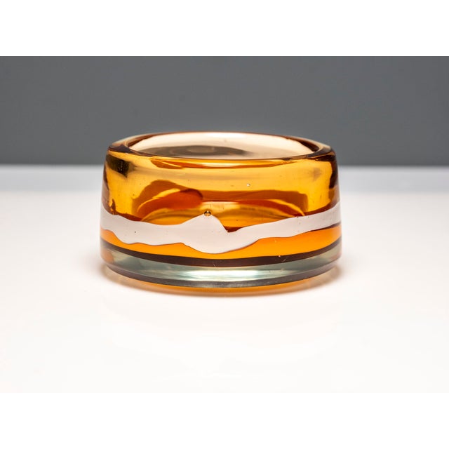 Brown Glassware Set from Jaroslav Svoboda, Czechoslovakia, 1970s, Set of 5 For Sale - Image 8 of 18