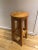 Mid-Century Modern Brutalist Pine Saddle Stool, 1970s For Sale - Image 3 of 8