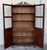 18th Century Cupboard or Bookcase With Glass Vitrine, Walnut, Spain Restored For Sale - Image 6 of 12