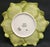 Vintage Mid-Century Modern Daffodil by Ambiance 3-Piece Set Dessert Plate For Sale - Image 4 of 7