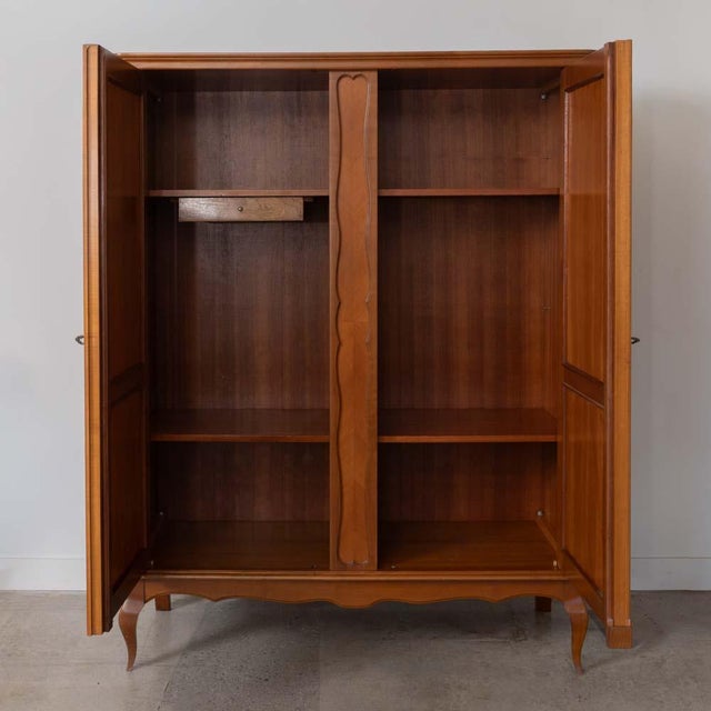 French 1930s French Mahogany Cabinet For Sale - Image 3 of 13