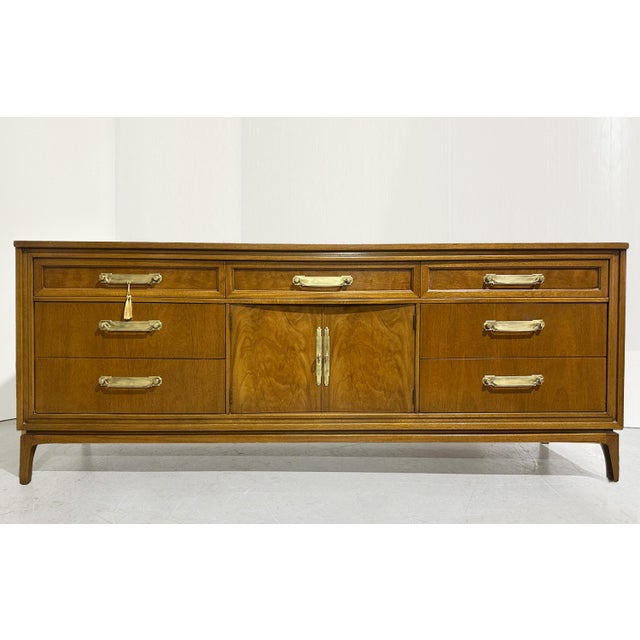 Mid Century Modern Style Dresser or Credenza 78" For Sale - Image 4 of 12
